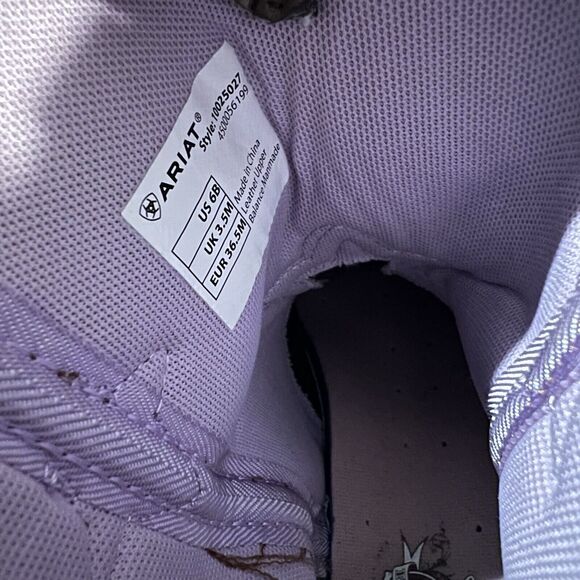 Ariat Fatbaby Heritage Trio Boots Women's 6 B Leather Western Cowboy Boots - Picture 10 of 10